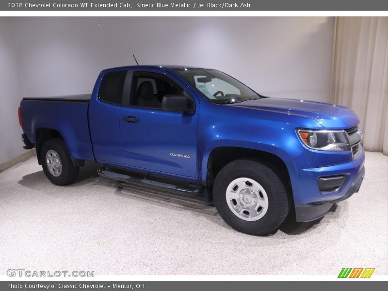  2018 Colorado WT Extended Cab Kinetic Blue Metallic