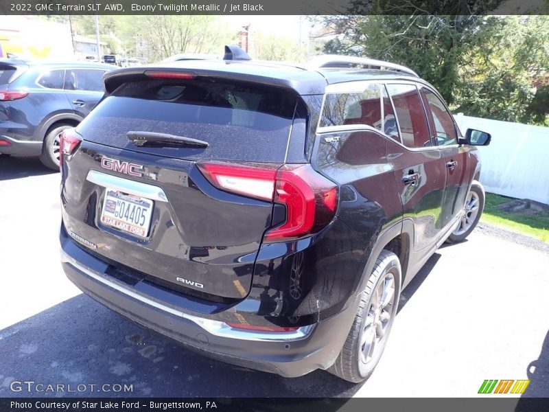 Ebony Twilight Metallic / Jet Black 2022 GMC Terrain SLT AWD