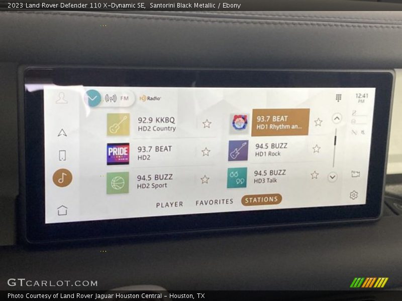 Santorini Black Metallic / Ebony 2023 Land Rover Defender 110 X-Dynamic SE
