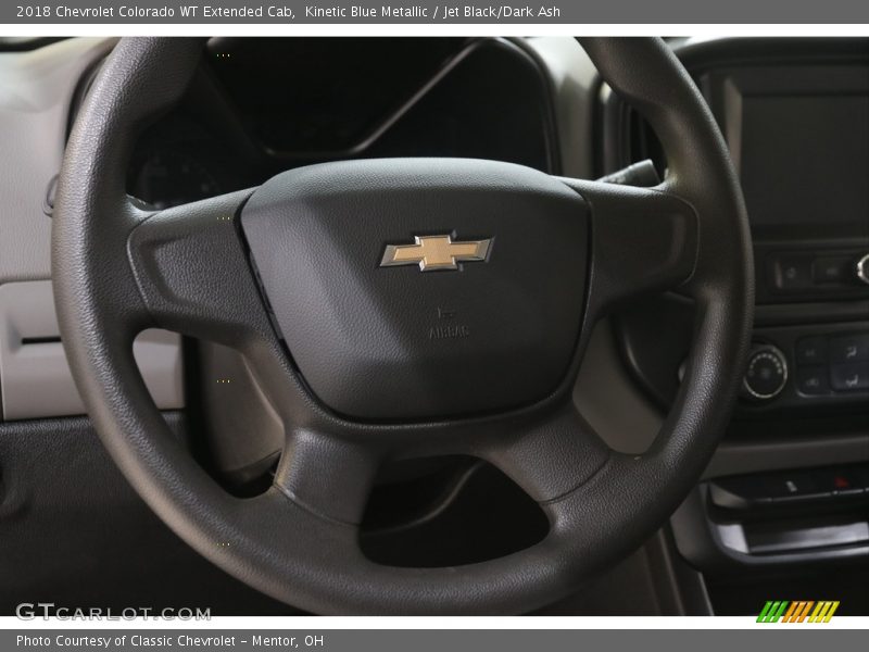 Kinetic Blue Metallic / Jet Black/Dark Ash 2018 Chevrolet Colorado WT Extended Cab
