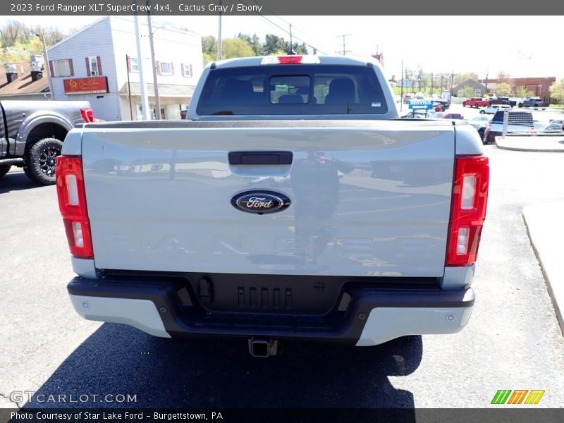 Cactus Gray / Ebony 2023 Ford Ranger XLT SuperCrew 4x4