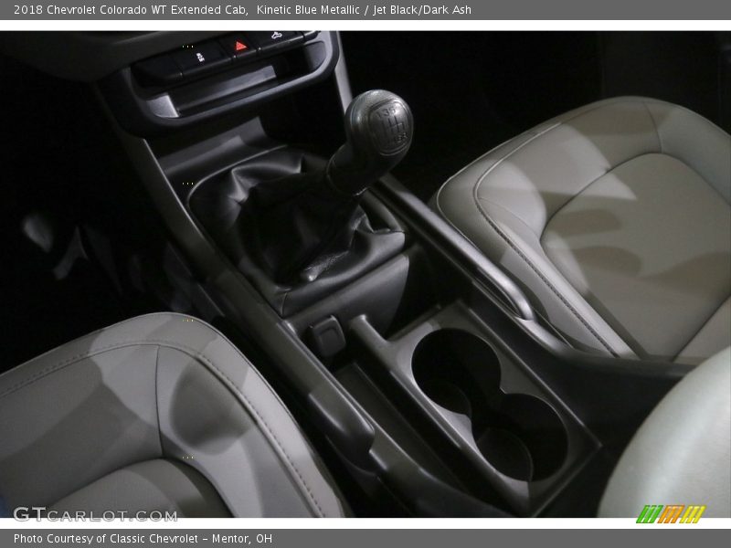 Kinetic Blue Metallic / Jet Black/Dark Ash 2018 Chevrolet Colorado WT Extended Cab