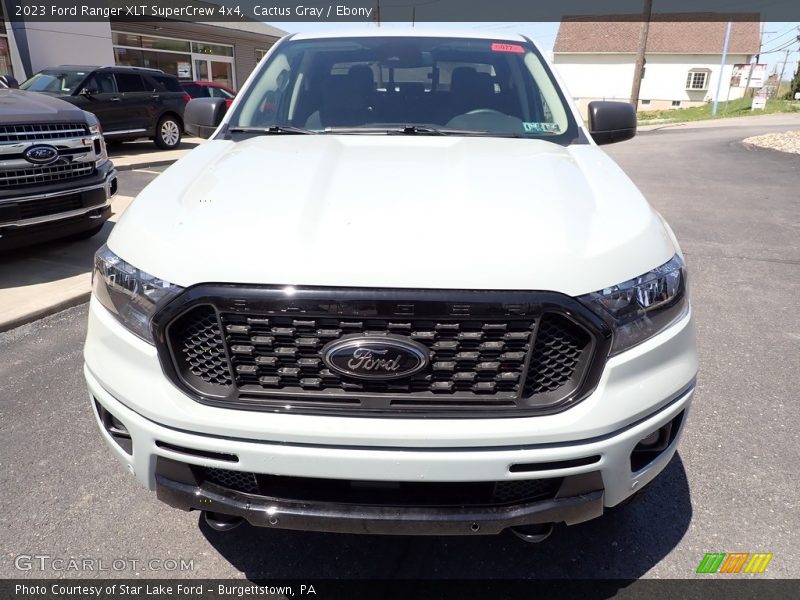 Cactus Gray / Ebony 2023 Ford Ranger XLT SuperCrew 4x4