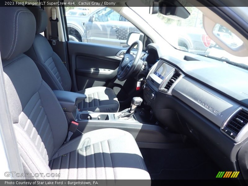 Cactus Gray / Ebony 2023 Ford Ranger XLT SuperCrew 4x4