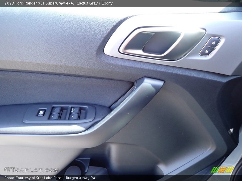 Cactus Gray / Ebony 2023 Ford Ranger XLT SuperCrew 4x4