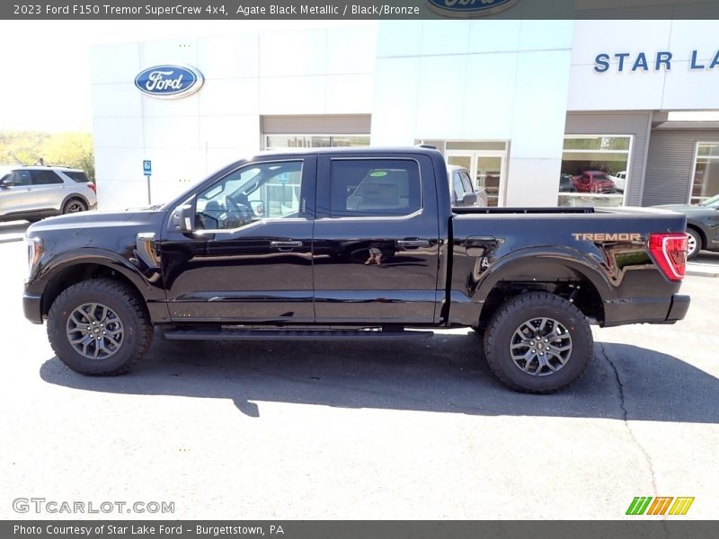  2023 F150 Tremor SuperCrew 4x4 Agate Black Metallic