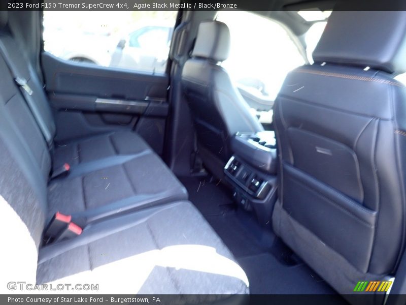 Agate Black Metallic / Black/Bronze 2023 Ford F150 Tremor SuperCrew 4x4