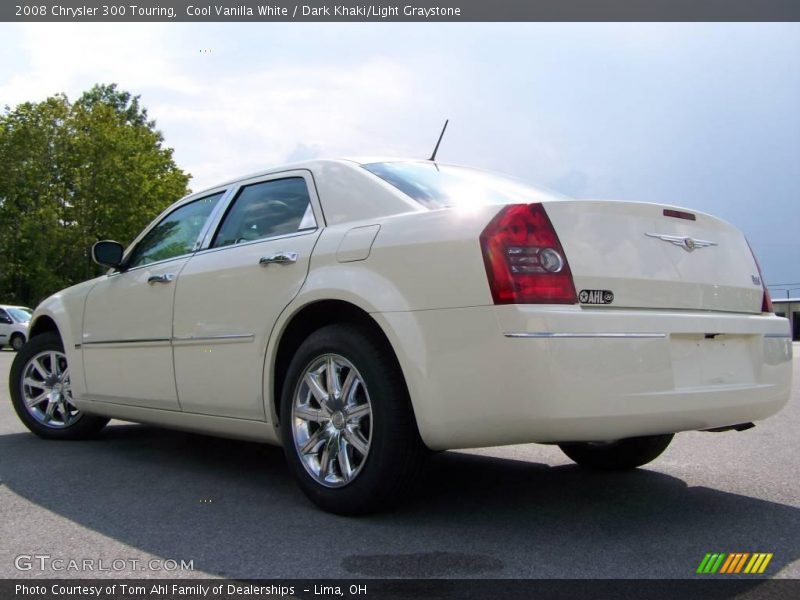 Cool Vanilla White / Dark Khaki/Light Graystone 2008 Chrysler 300 Touring