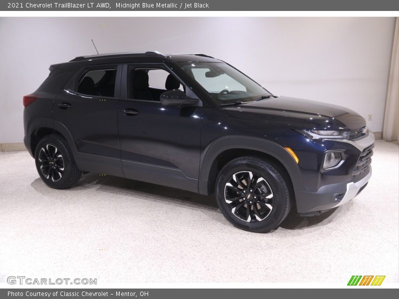 Midnight Blue Metallic / Jet Black 2021 Chevrolet TrailBlazer LT AWD