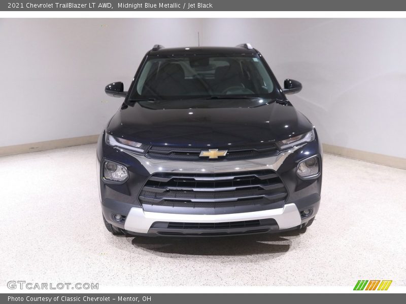 Midnight Blue Metallic / Jet Black 2021 Chevrolet TrailBlazer LT AWD
