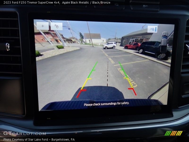 Agate Black Metallic / Black/Bronze 2023 Ford F150 Tremor SuperCrew 4x4