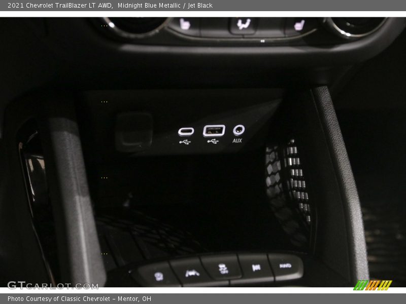Midnight Blue Metallic / Jet Black 2021 Chevrolet TrailBlazer LT AWD