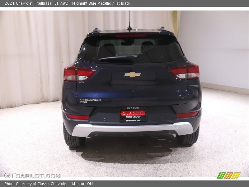 Midnight Blue Metallic / Jet Black 2021 Chevrolet TrailBlazer LT AWD