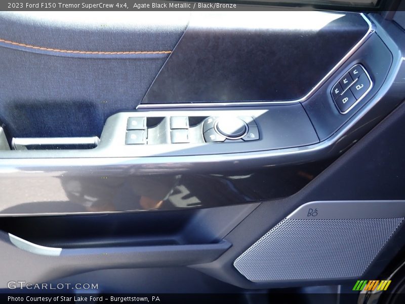 Agate Black Metallic / Black/Bronze 2023 Ford F150 Tremor SuperCrew 4x4