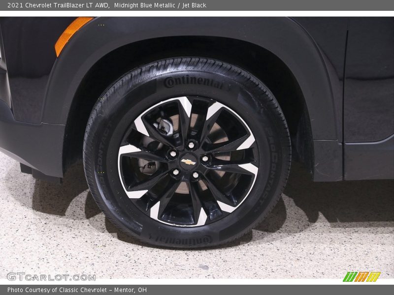 Midnight Blue Metallic / Jet Black 2021 Chevrolet TrailBlazer LT AWD