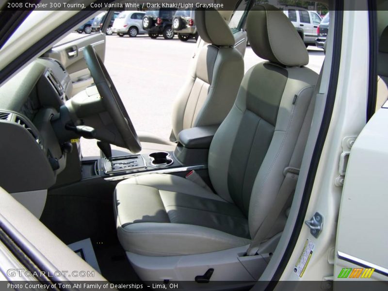 Cool Vanilla White / Dark Khaki/Light Graystone 2008 Chrysler 300 Touring