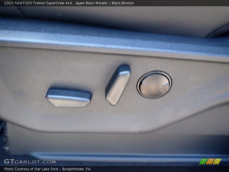 Agate Black Metallic / Black/Bronze 2023 Ford F150 Tremor SuperCrew 4x4