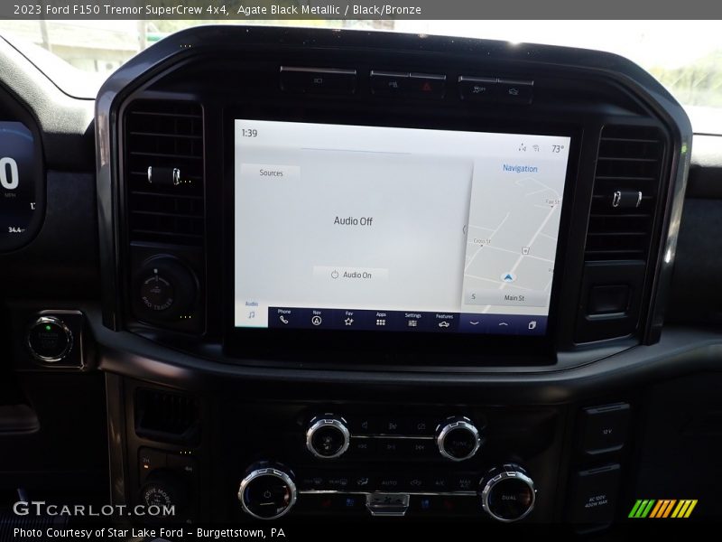 Agate Black Metallic / Black/Bronze 2023 Ford F150 Tremor SuperCrew 4x4