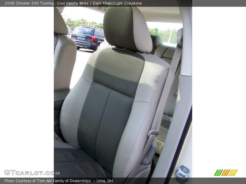 Cool Vanilla White / Dark Khaki/Light Graystone 2008 Chrysler 300 Touring