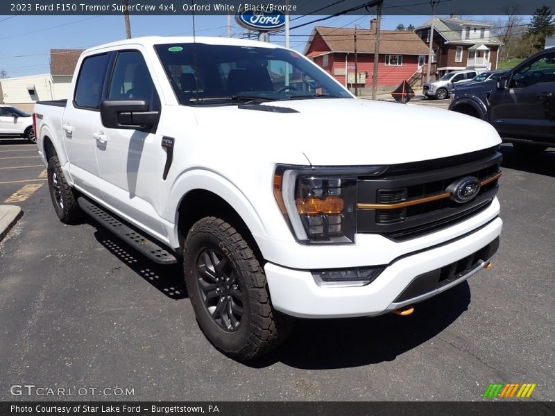 Oxford White / Black/Bronze 2023 Ford F150 Tremor SuperCrew 4x4