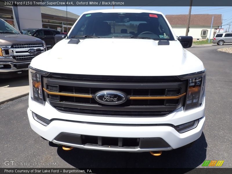Oxford White / Black/Bronze 2023 Ford F150 Tremor SuperCrew 4x4