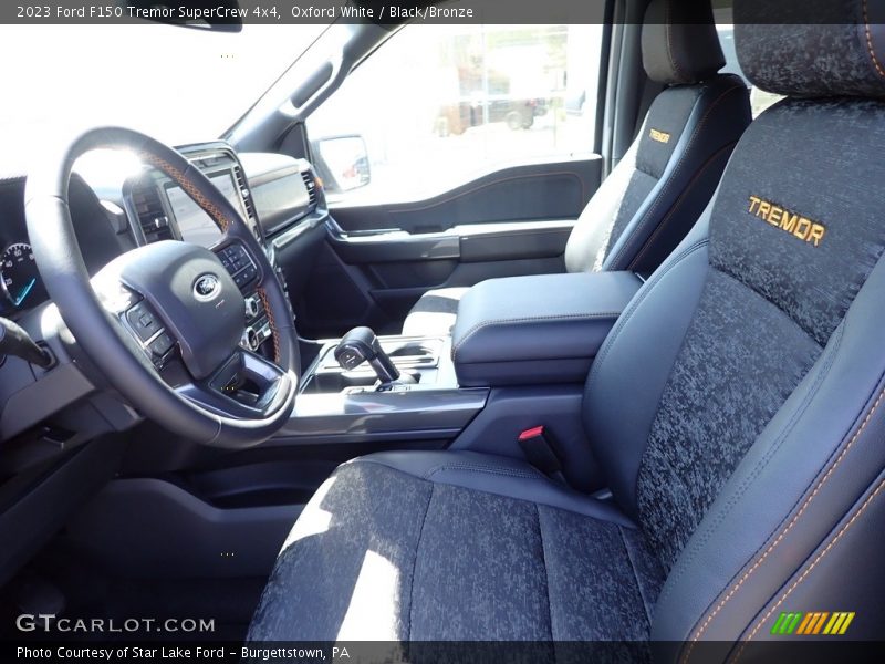 Oxford White / Black/Bronze 2023 Ford F150 Tremor SuperCrew 4x4