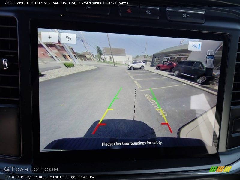 Oxford White / Black/Bronze 2023 Ford F150 Tremor SuperCrew 4x4