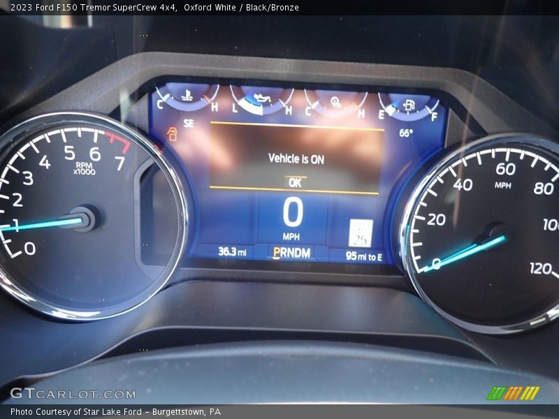 Oxford White / Black/Bronze 2023 Ford F150 Tremor SuperCrew 4x4