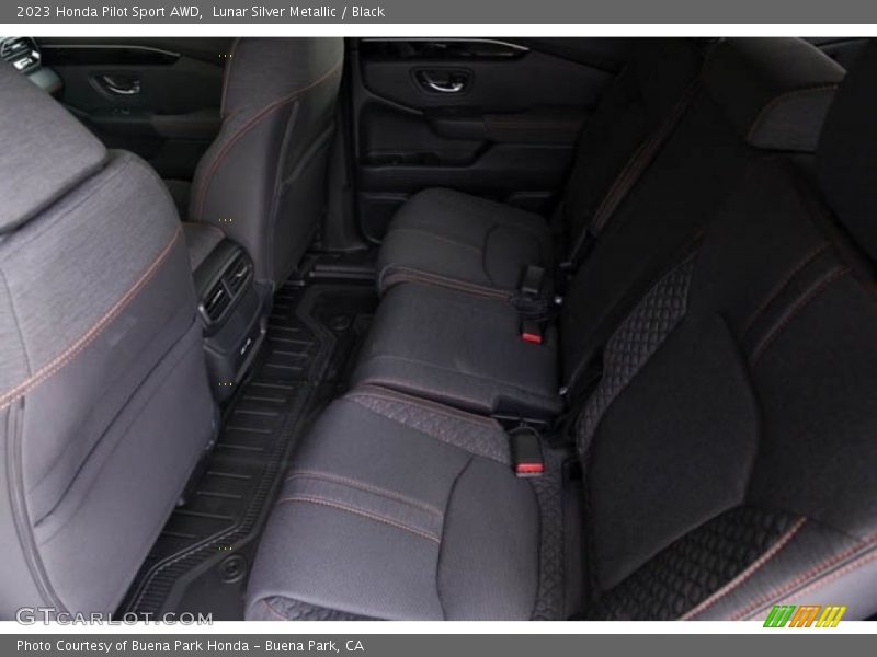 Lunar Silver Metallic / Black 2023 Honda Pilot Sport AWD