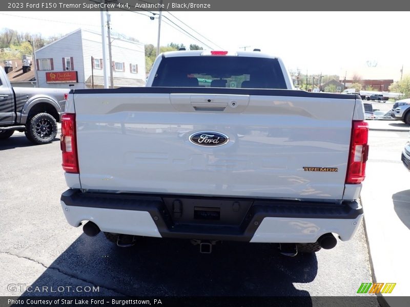 Avalanche / Black/Bronze 2023 Ford F150 Tremor SuperCrew 4x4