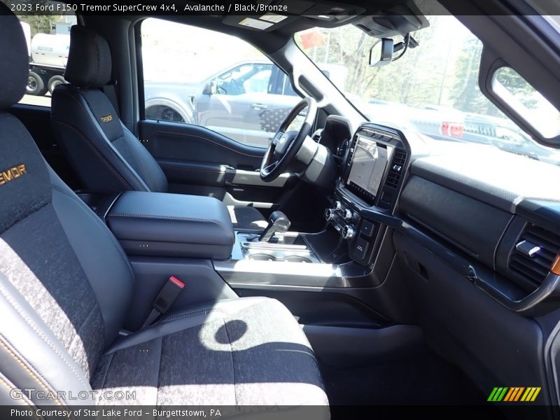 Avalanche / Black/Bronze 2023 Ford F150 Tremor SuperCrew 4x4