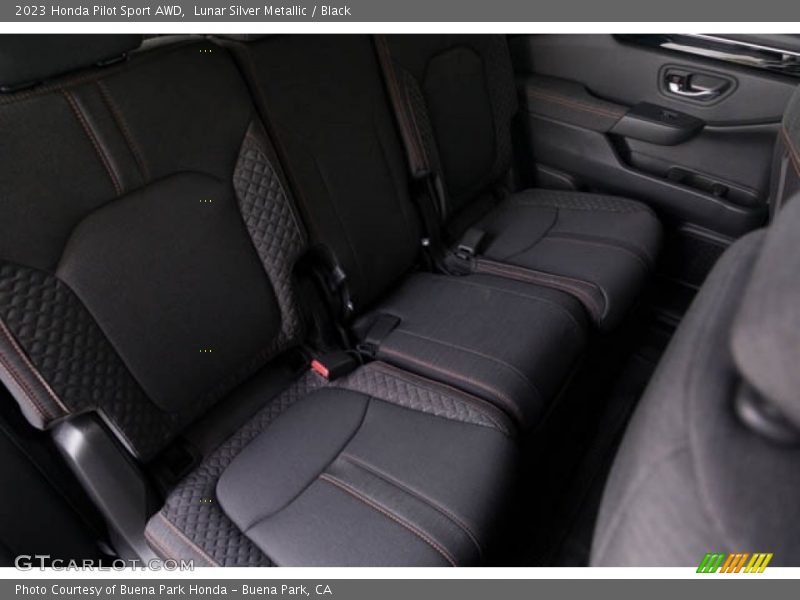 Lunar Silver Metallic / Black 2023 Honda Pilot Sport AWD