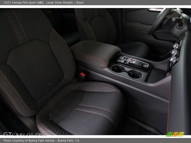 Lunar Silver Metallic / Black 2023 Honda Pilot Sport AWD