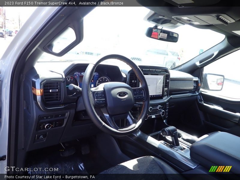 Avalanche / Black/Bronze 2023 Ford F150 Tremor SuperCrew 4x4