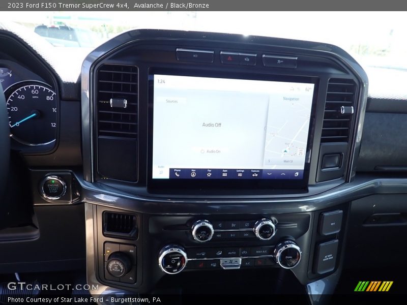 Avalanche / Black/Bronze 2023 Ford F150 Tremor SuperCrew 4x4