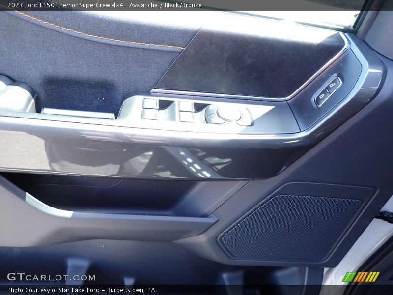 Avalanche / Black/Bronze 2023 Ford F150 Tremor SuperCrew 4x4
