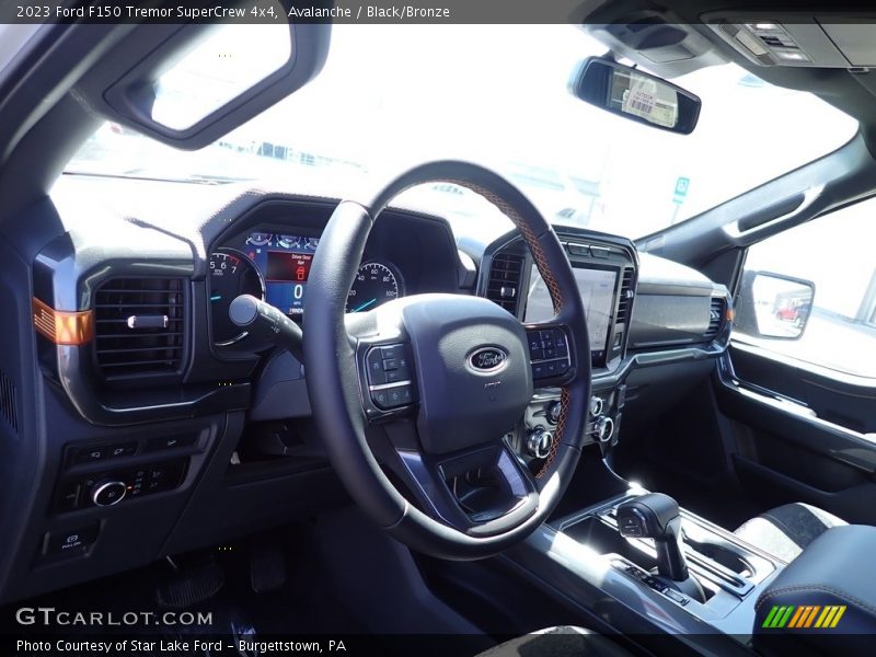 Avalanche / Black/Bronze 2023 Ford F150 Tremor SuperCrew 4x4