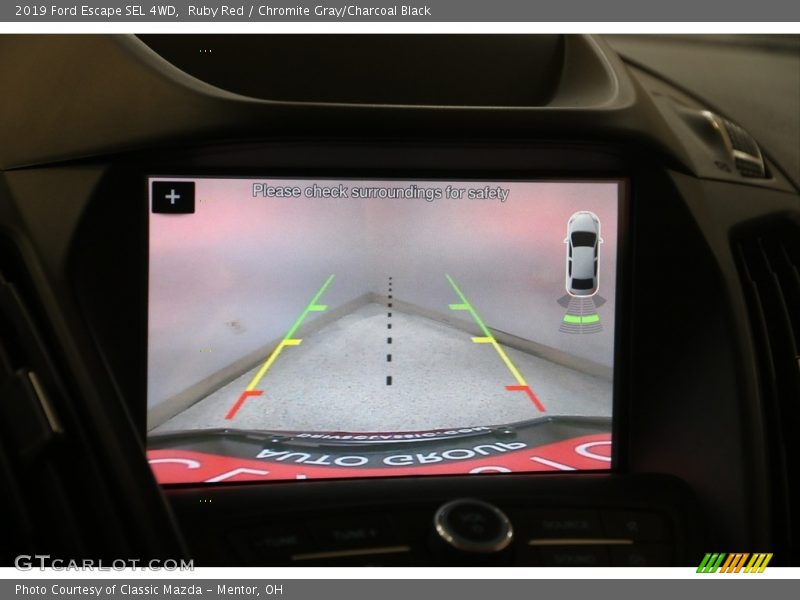 Ruby Red / Chromite Gray/Charcoal Black 2019 Ford Escape SEL 4WD