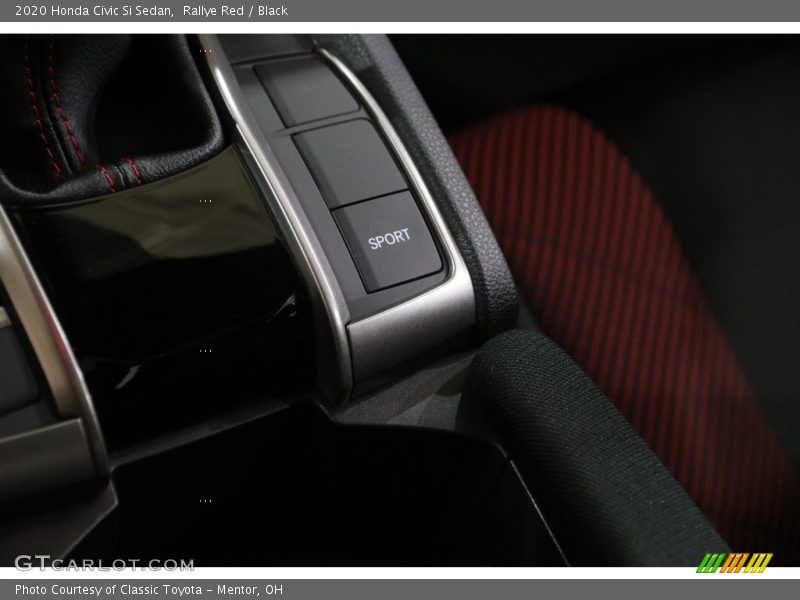 Rallye Red / Black 2020 Honda Civic Si Sedan