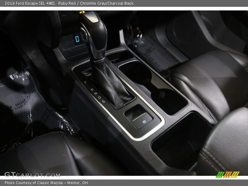 Ruby Red / Chromite Gray/Charcoal Black 2019 Ford Escape SEL 4WD