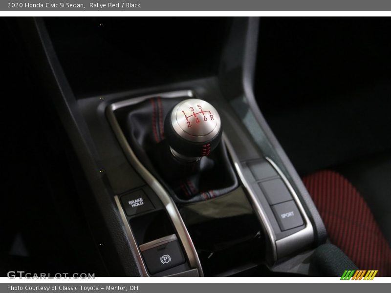 Rallye Red / Black 2020 Honda Civic Si Sedan
