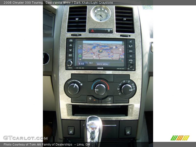 Cool Vanilla White / Dark Khaki/Light Graystone 2008 Chrysler 300 Touring