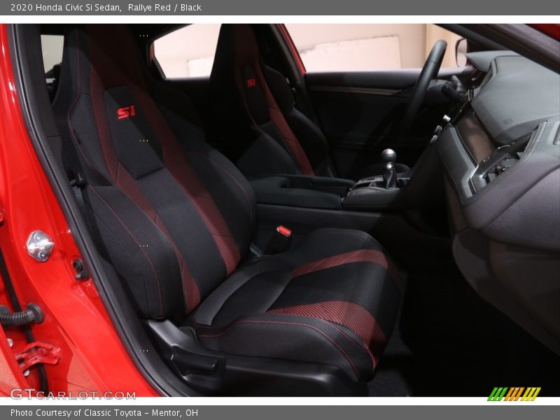 Rallye Red / Black 2020 Honda Civic Si Sedan