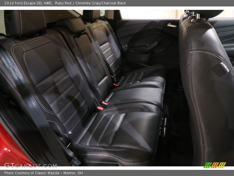 Ruby Red / Chromite Gray/Charcoal Black 2019 Ford Escape SEL 4WD