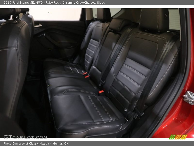 Ruby Red / Chromite Gray/Charcoal Black 2019 Ford Escape SEL 4WD