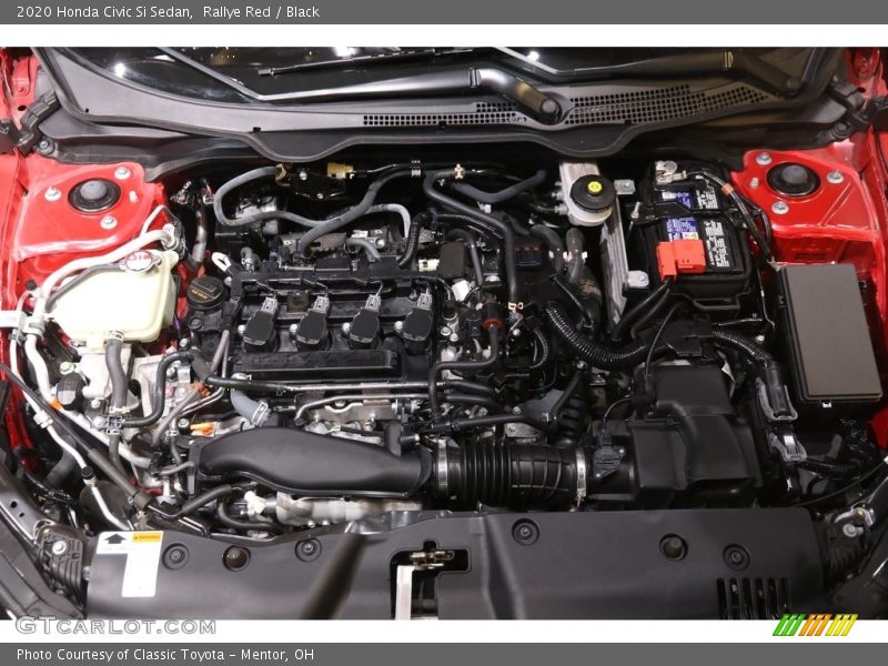 Rallye Red / Black 2020 Honda Civic Si Sedan