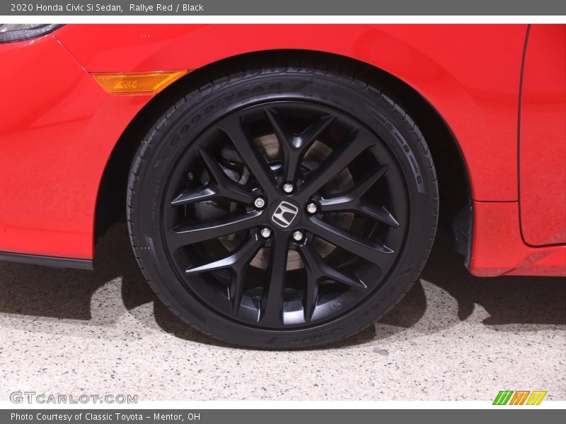 Rallye Red / Black 2020 Honda Civic Si Sedan