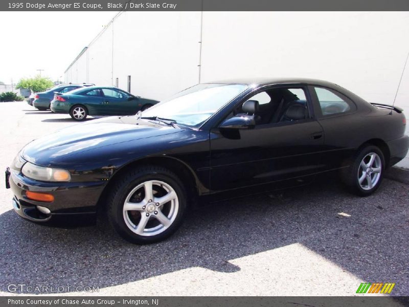 Black / Dark Slate Gray 1995 Dodge Avenger ES Coupe