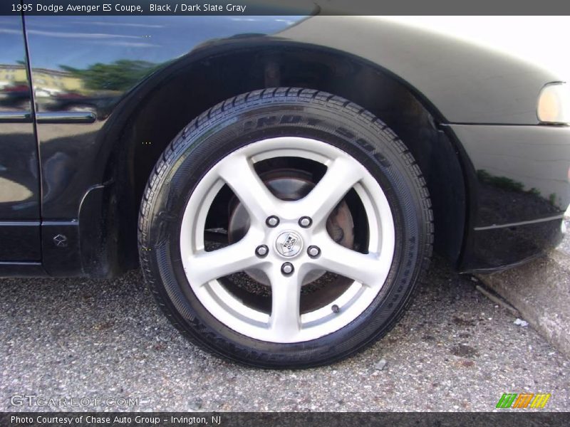 Black / Dark Slate Gray 1995 Dodge Avenger ES Coupe