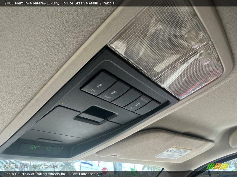 Spruce Green Metallic / Pebble 2005 Mercury Monterey Luxury